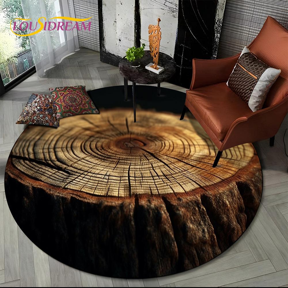 Gamepad Cartoon Game  Gamer Round Carpet Rug for Living Room Bedroom Child Playroom Chair Decor,Pet Area Rug Non-slip Floor Mat