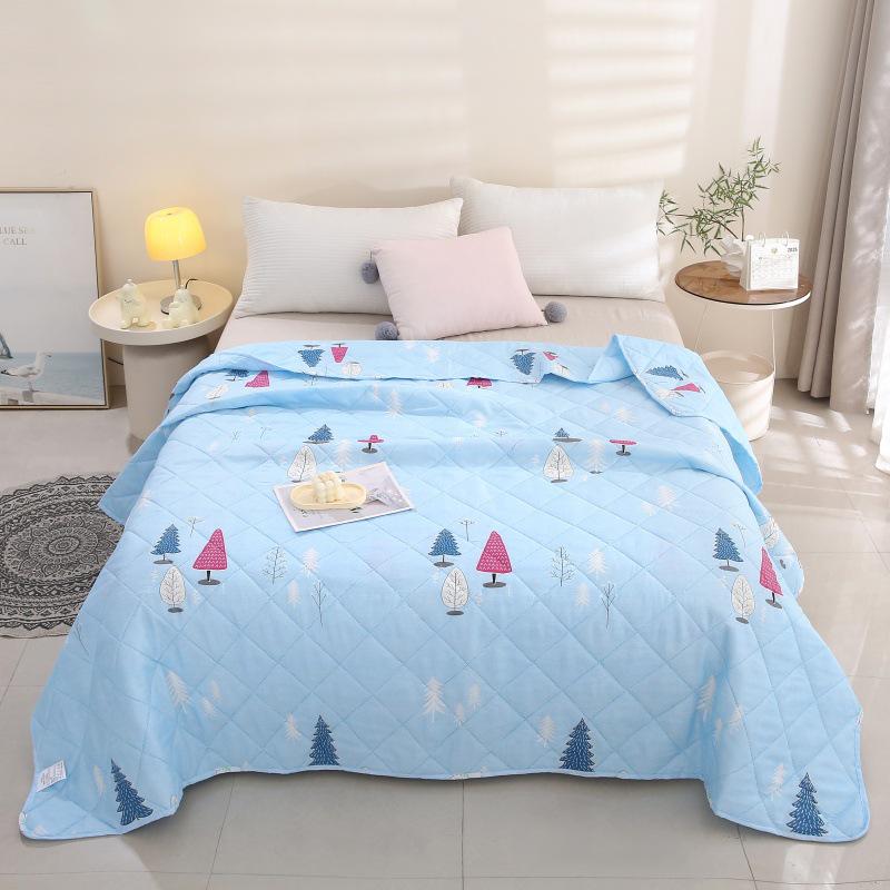 Summer Cotton Air Conditioning Quilt - Washable, Cool & Perfect for Gifting