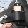 3 In 1 Car Seat Back Cup Holder Storage Box Tissue Box With Hook Auto Backseat Organizer Car Phone Holder For Auto Interior