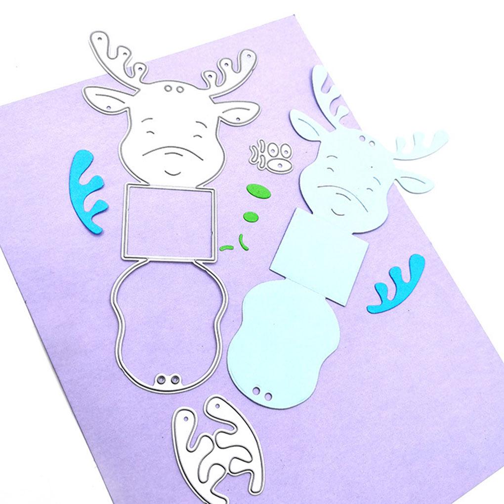 Carbon Steel Die Portable Christmas Cute Party Event Package Box Template Stencil Handmade Handicraft Accessories