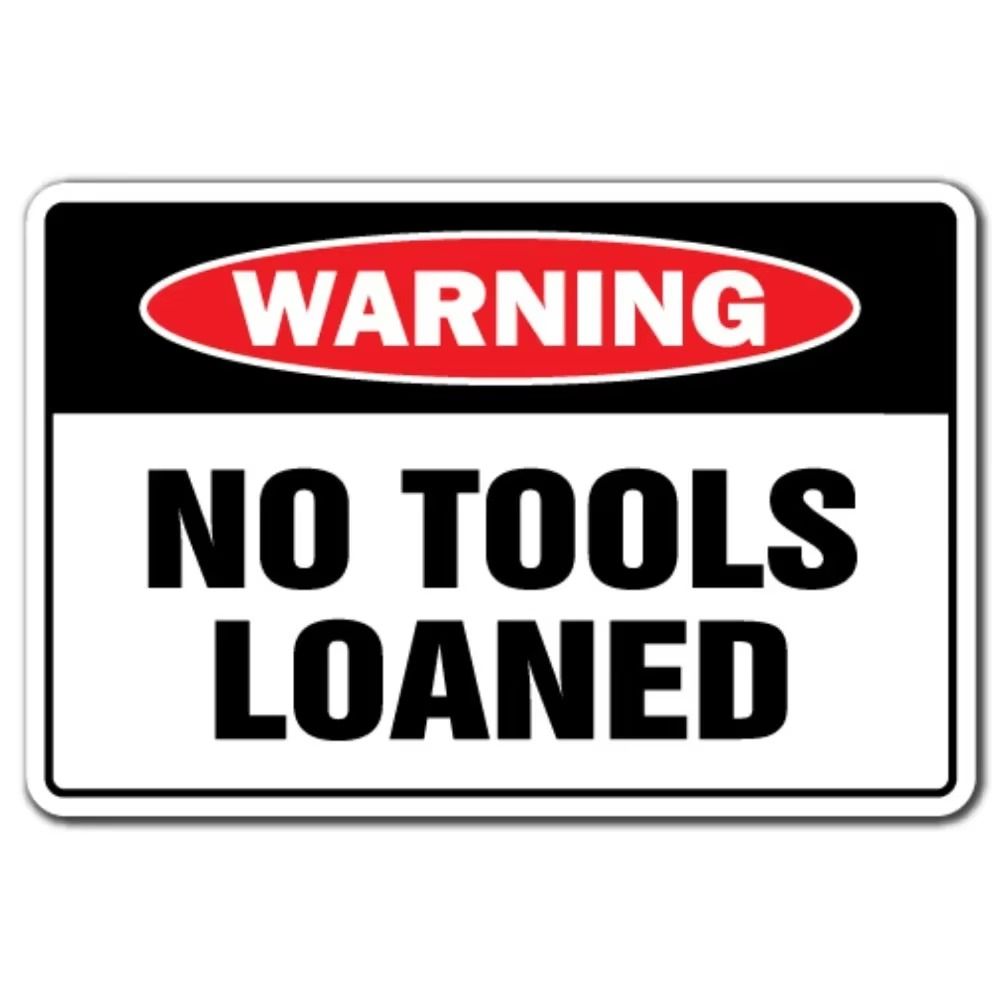 Retro Horror Comedy Metal Sign - No Entry Warning Plaque 20x30cm for Home Garage Bar Decor