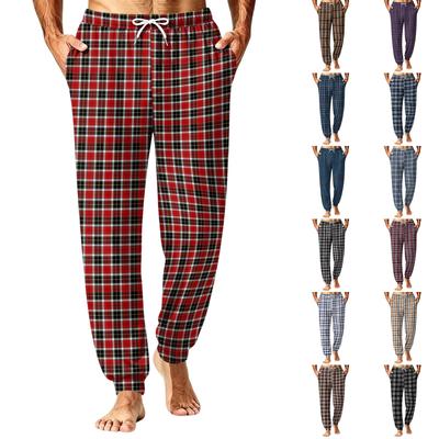 Pantaloni da Pigiama da Uomo per Autunno Inverno Comodi Pantaloni da Pigiama per l'Uso Quotidiano