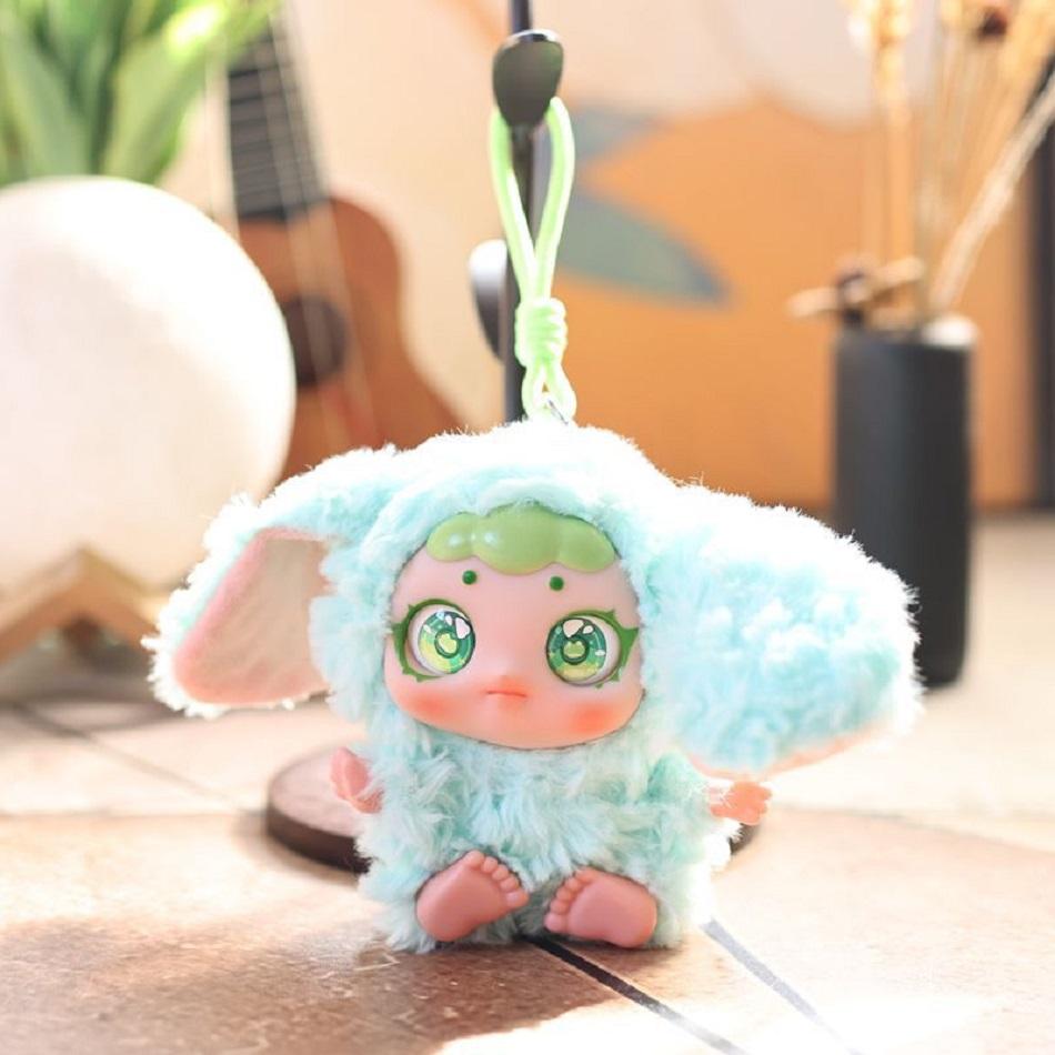 

15cm Cute Vinyl Doll Nommi Puppy Diary Kawaii Plush keychain Desktop Ornaments Plush Stuffed Pendant Doll Girls Christmas Gifts