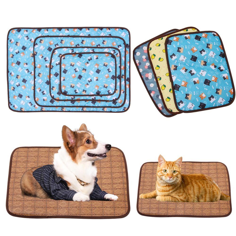 

Толстая мягкая маленькая средняя большая подушка для кошки, охлаждающий коврик для собаки, летний спальный коврик, одеяло для домашних животных