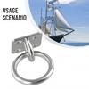 Eye Plate Marine 1PCS Yacht Accessories Boat Cabin Deck