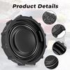 BRFC19 Filler Cap Replacement Compatible with Cars & Trucks - Twist-On Design - Black