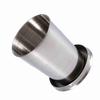 S Stainless Steel Travel Folding Cup Camp Keychain Retractable Telescopic Foldable