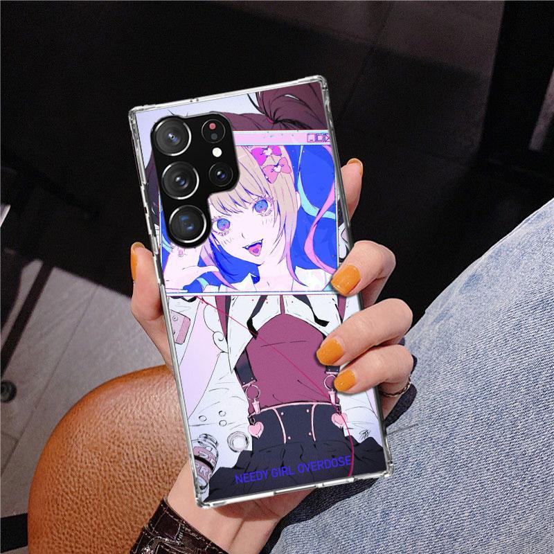 Needy Girl Streamer Overload Phnoe Case for Samsung Galaxy S26 S25 Edge S23 S24 Ultra S22 Plus S21 S20 FE Unique Cover Soft Coqu