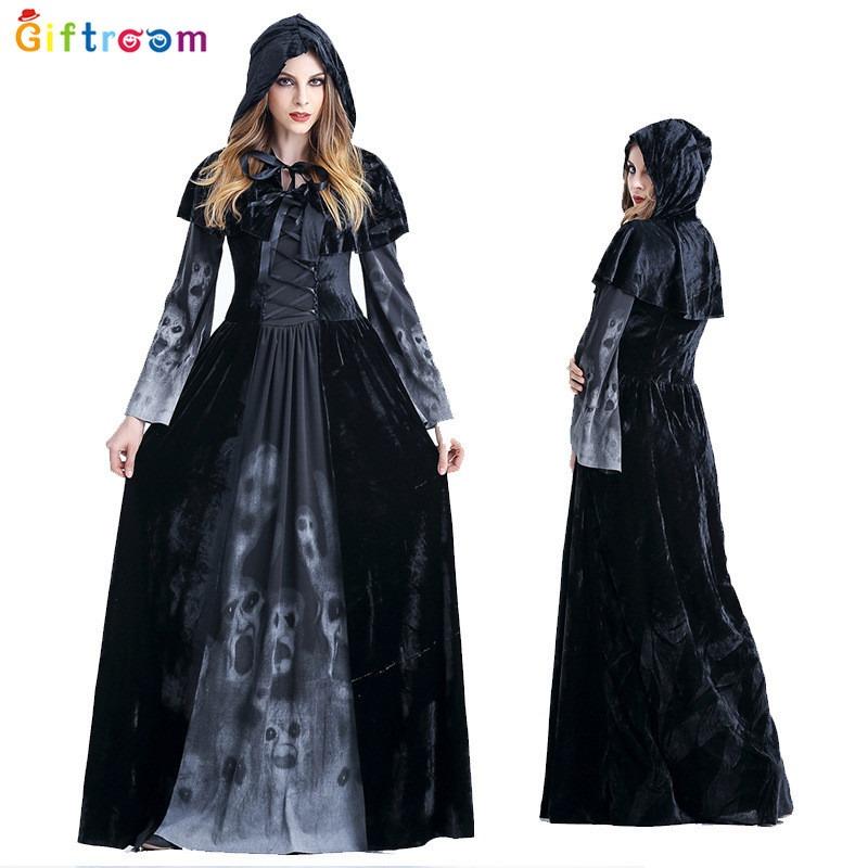 Halloween Costumes New Adult Wicked Witch Party Costumes Masquerade Party Clothes