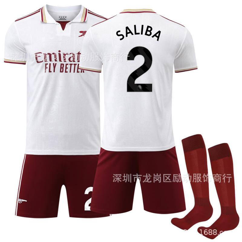 2526 Saliba Nē. 2 Arsenal izbraukuma