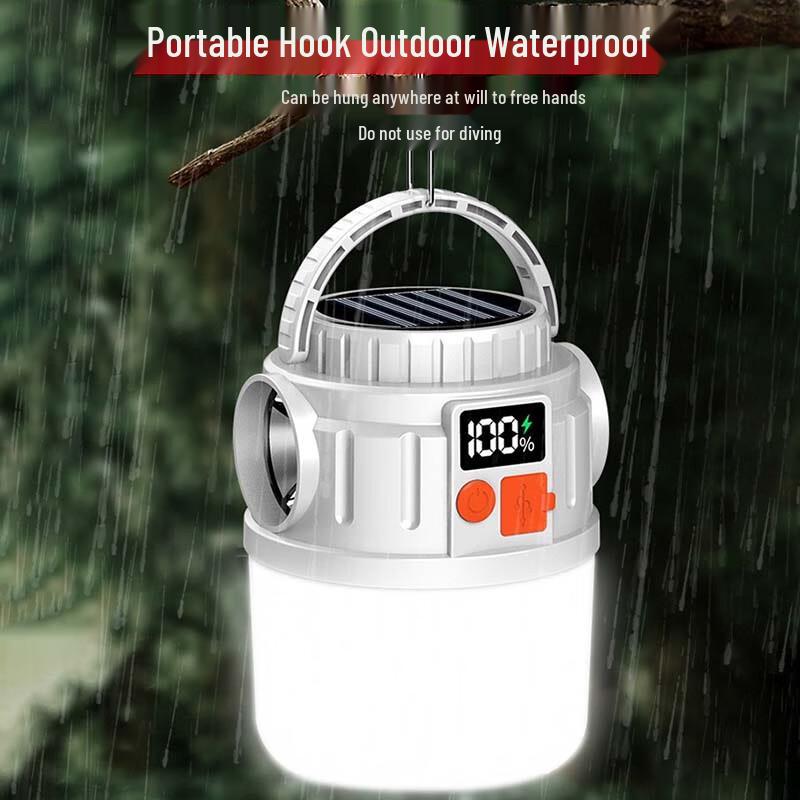 Portable Solar LED Emergency Light