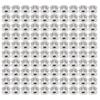 100pcs Iron Plating Sewing Machine Bobbin Household Durable Replacement Bobbin Generic Metal Bobbin Home Sewing