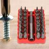 33 Pcs With Storage Case Tamper Proof Bit Set