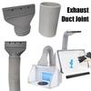 Flat Hose Adapter For Air Conditioning And Exhaust Solutions For Easy Setup With Locking Tabs For Secure Attachment Accessories