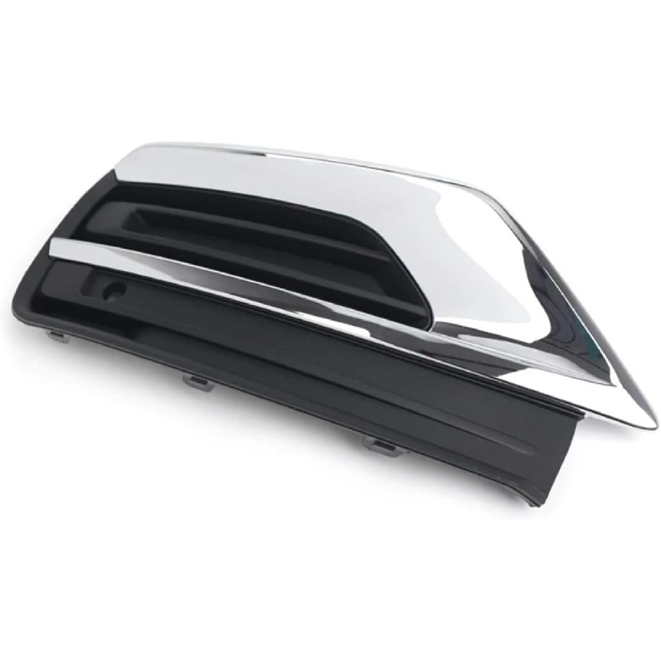 1pc Left/Right Car Front Lower Bumper Grilles Trim Chrome Cover 31663539 31663514 Compatible For Volvo XC90 2020 2021 2022 2023 2024 Parts(Left 1pc)