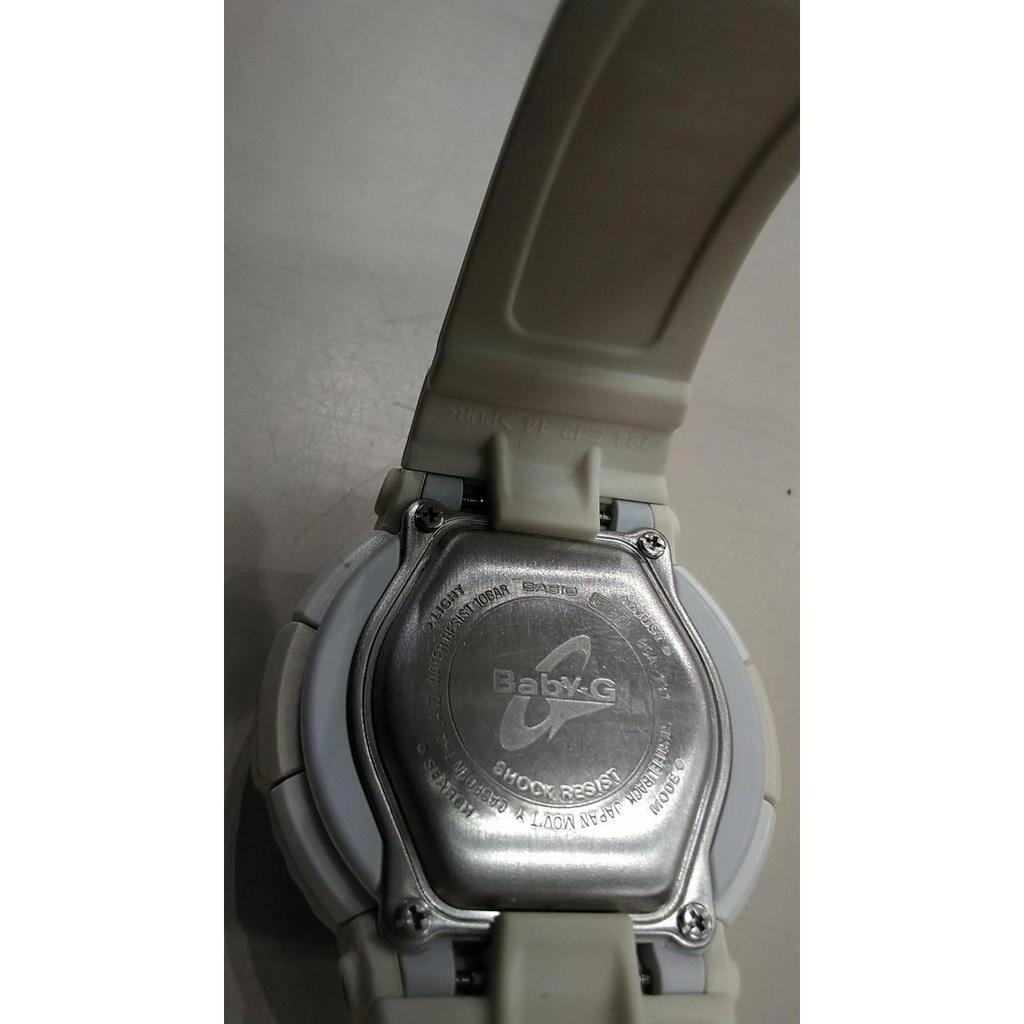 Used CASIO BGA131 White BABY-G