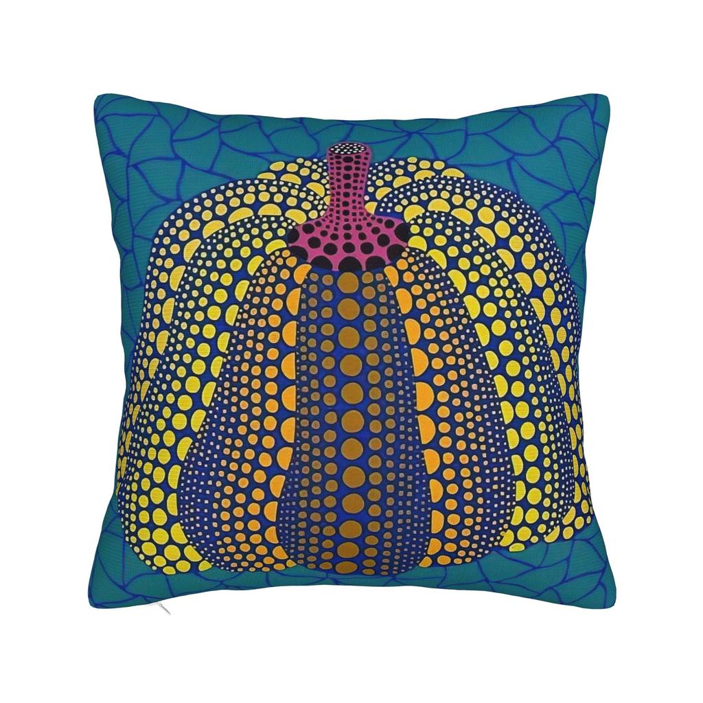 Yayoi K-Kusama Pillowcase Double-Sided Printing Polyester Cushion Cover Decor Throw Pillow Case Cover Home Square 45X45Cm