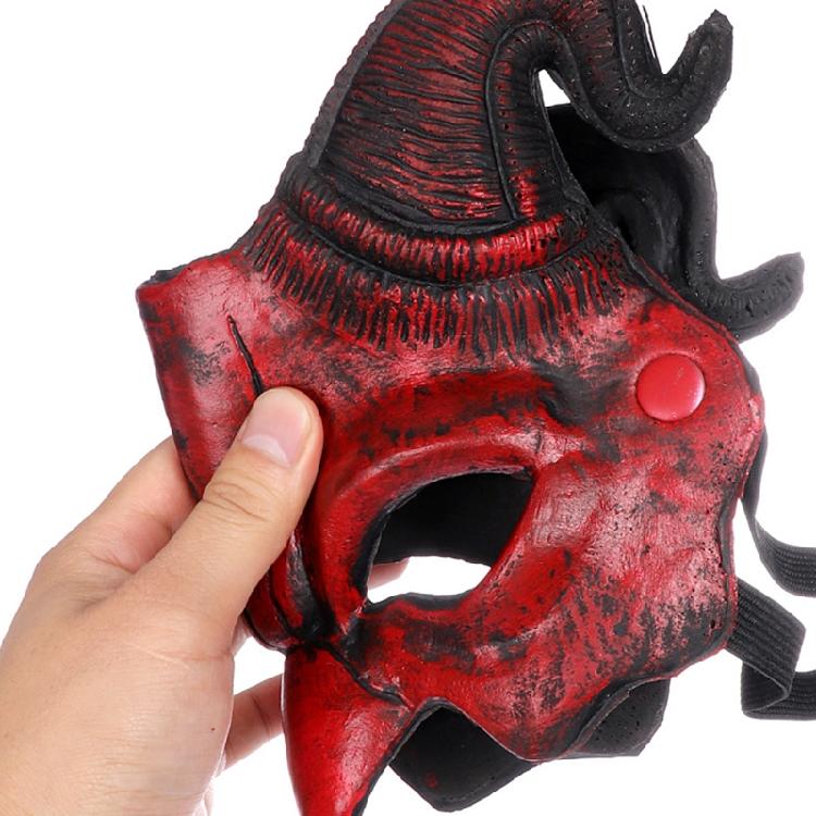 Demon Mask Kid of Dark Mask Slaughter To Prevail Mask Creepy Halloween