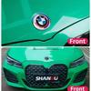 2025 New 7Pcs Front Hood Emblem For BMW 50th Anniversary Logo 82mm+Rear Badge 74mm+Wheel HubCap 68mm+Steering Wheel Sticker 45mm