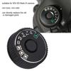 Camera Top Cover Button Mode Dial Plastic Black Camera Repair Accessories For 5D3 5D Mark III Camera