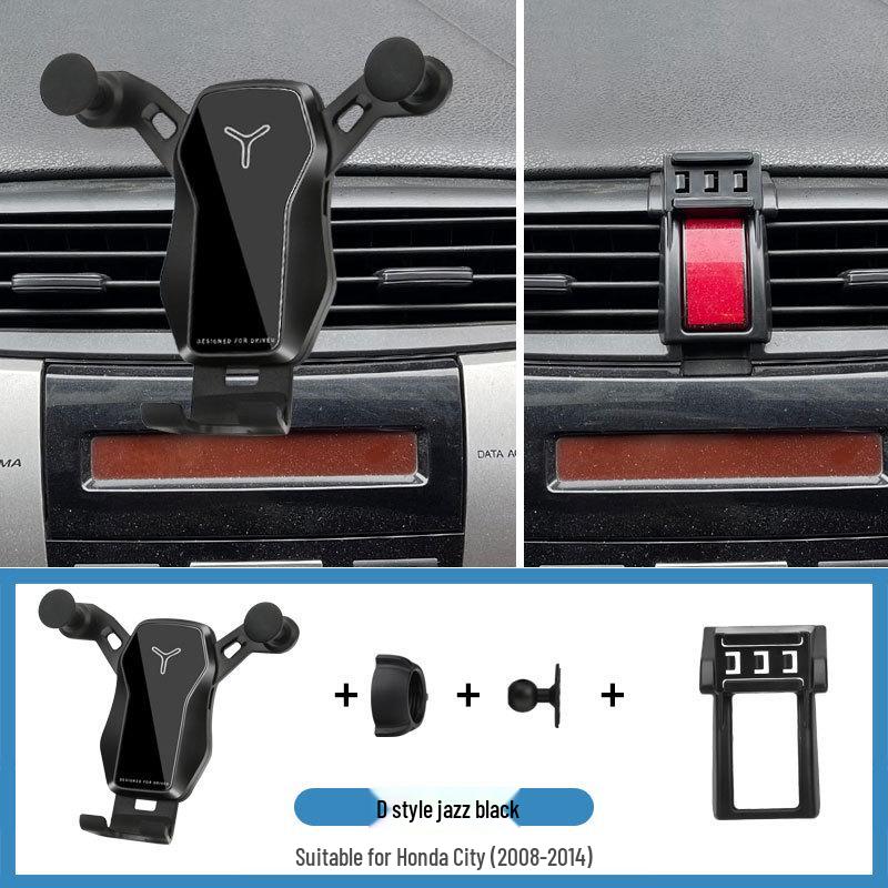 

2008-2014 Honda City Custom Phone Holder for Navigation
