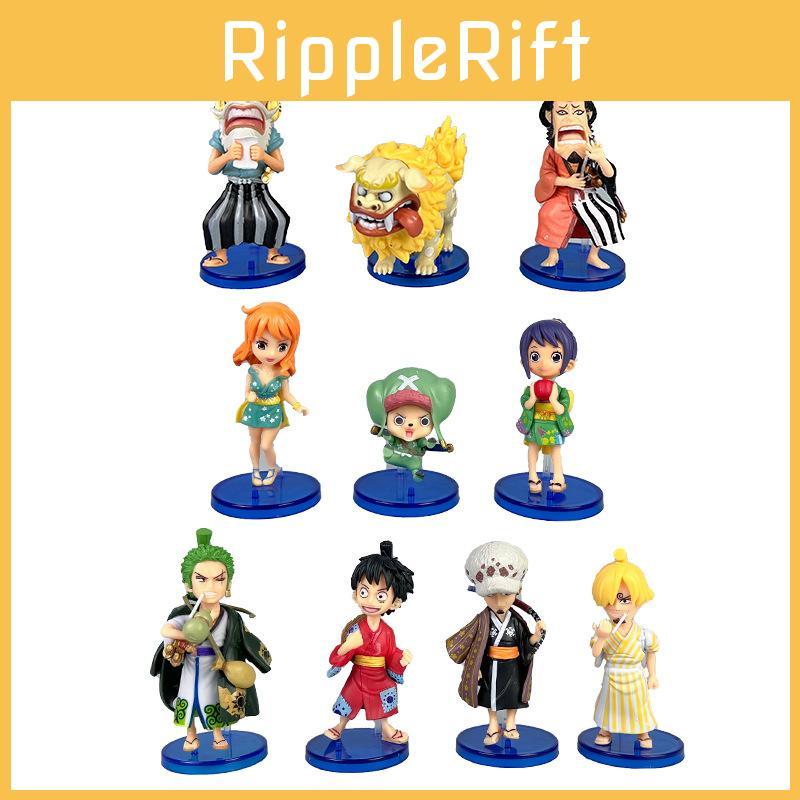 One Piece Pvc Figure Set With Collectible Characters For Anime Fans And Gift Collectors