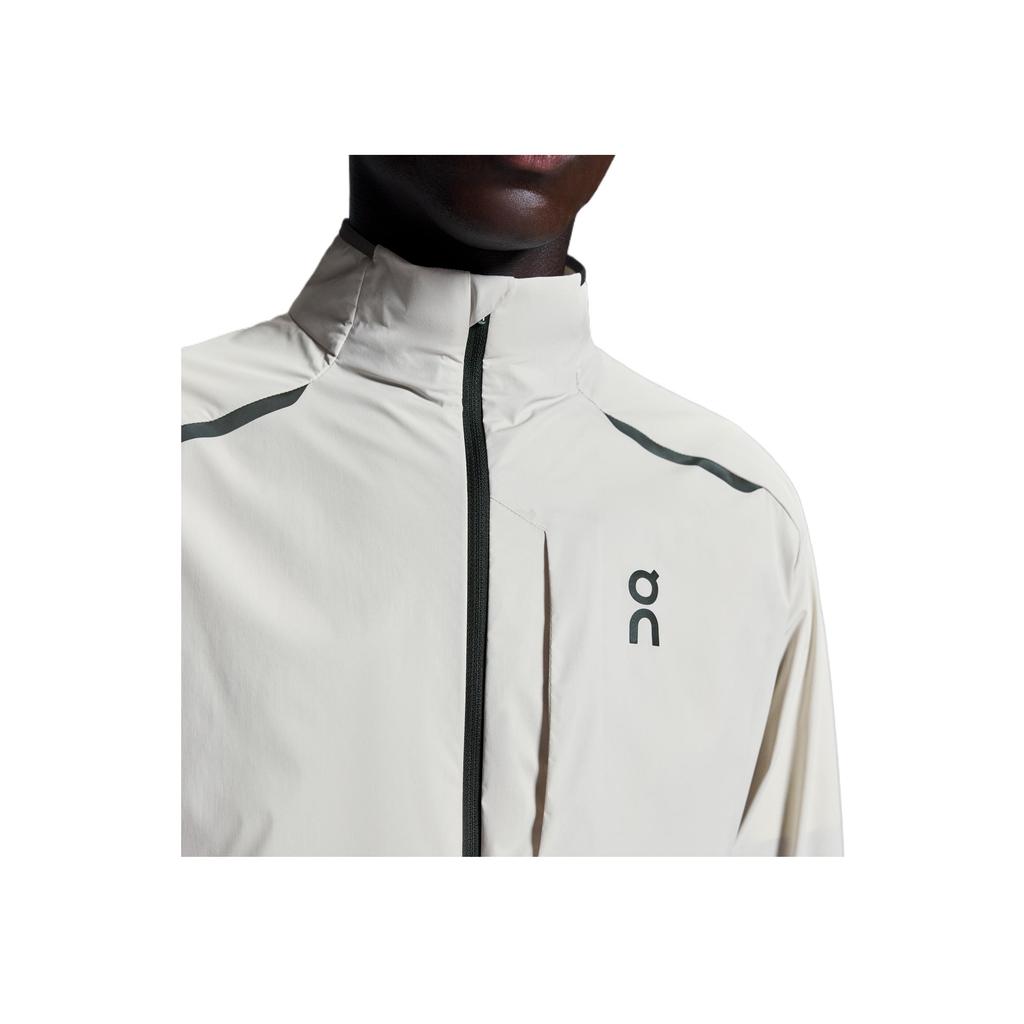 On Running Casual Moisture-Wicking Breathable Jacket Men Jacket Silver Eclipse-Black 1ME10312989