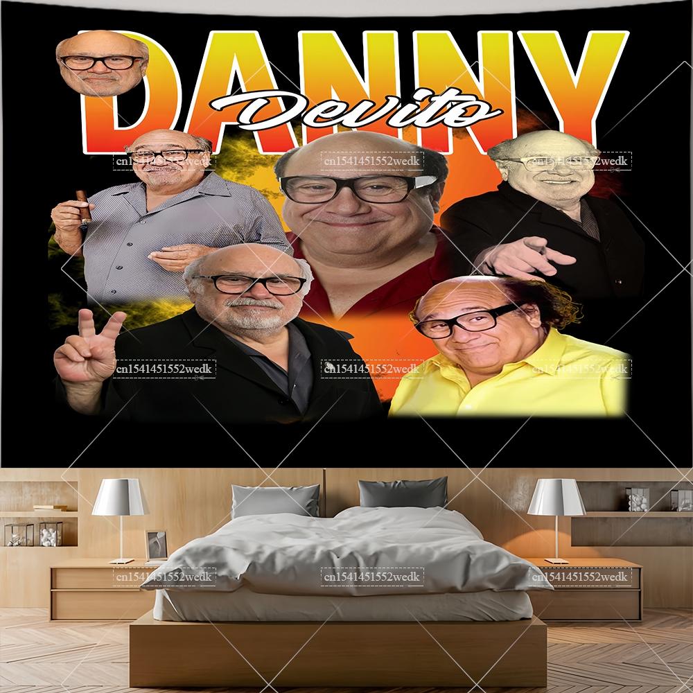 Danny Devito Starry Night Tapestry Funny Rum Ham Meme Tapestrys Aesthetic Room Decoration Landscape Tapestries Wall Art Posters