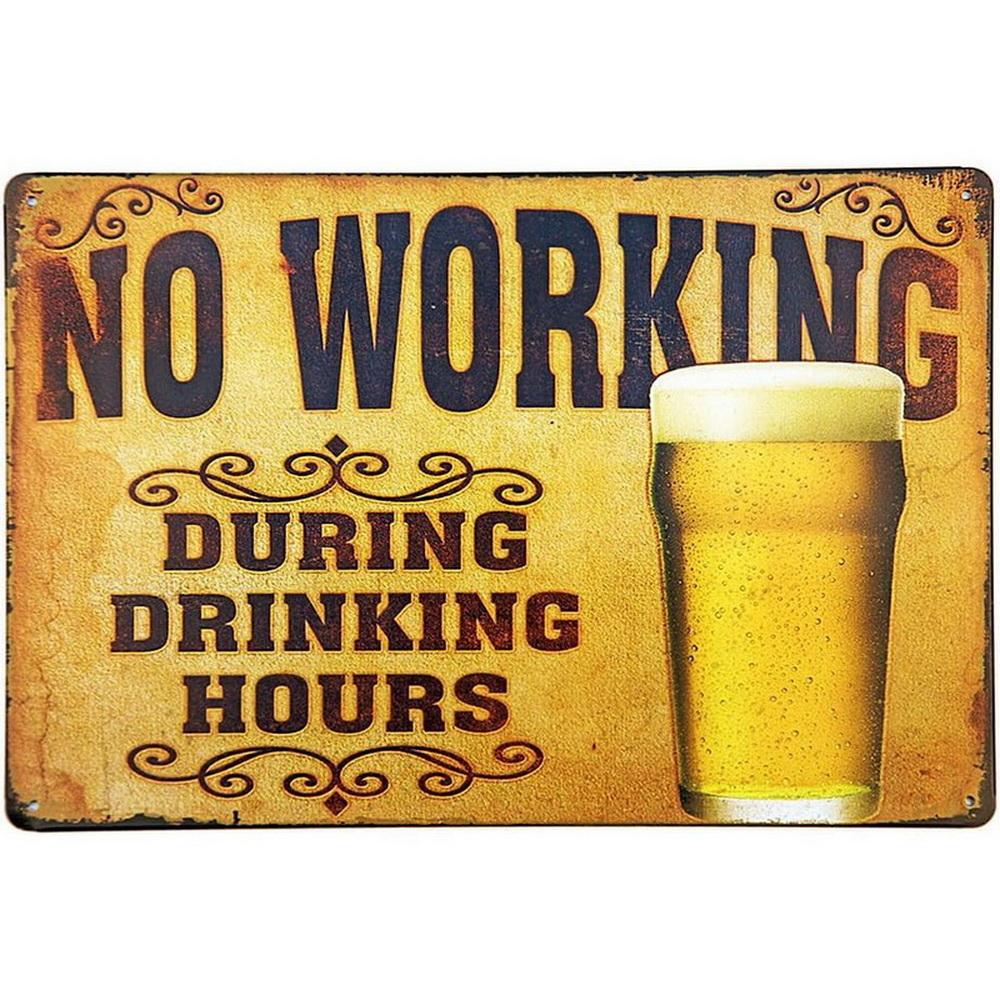 I Beleive in Have Another Beer Metal Tin Signs Posters Plate Wall Decor for  Bars Man Cave Cafe Clubs Retro Posters Plaque