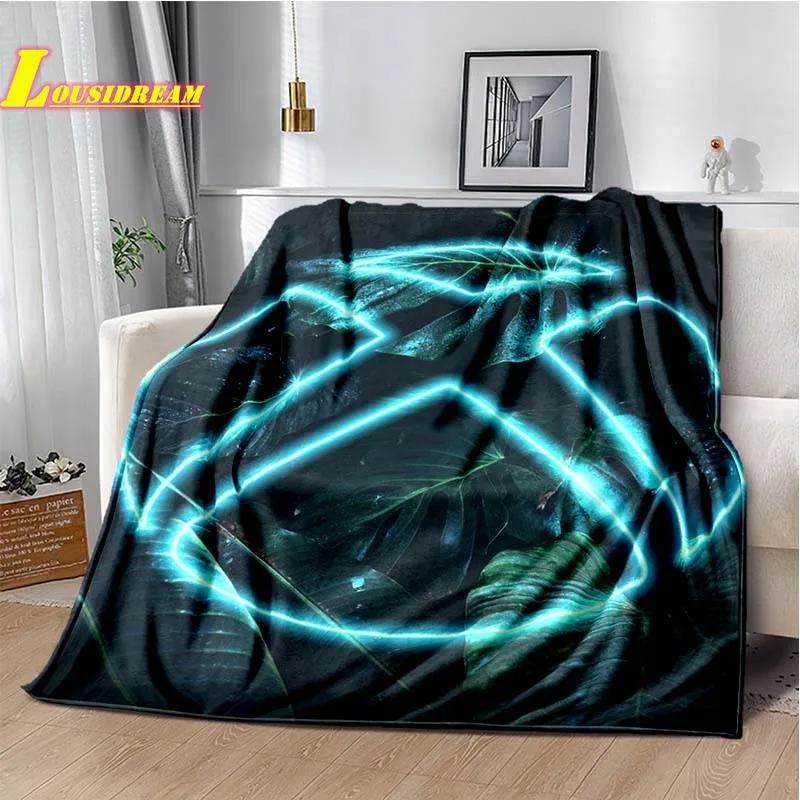 XBOX Printed Throw Blanket with Game Controller Logo  Soft  Comfortable for Bed Sofa Kids Room Decor Perfect Birthday Gift