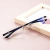 Presbyopia Eyeglasses Rimless Hyperopia Eyewear Computer Eyeglasses Anti Blue Light Reading Glasses