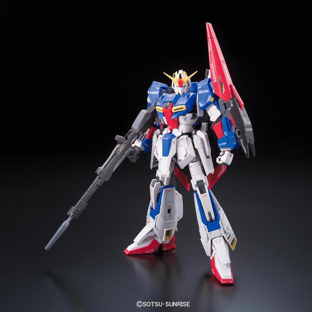 RG Gundam 1/144 MSZ-006 Zeta Gundam Color-Coded Plastic Model Kit