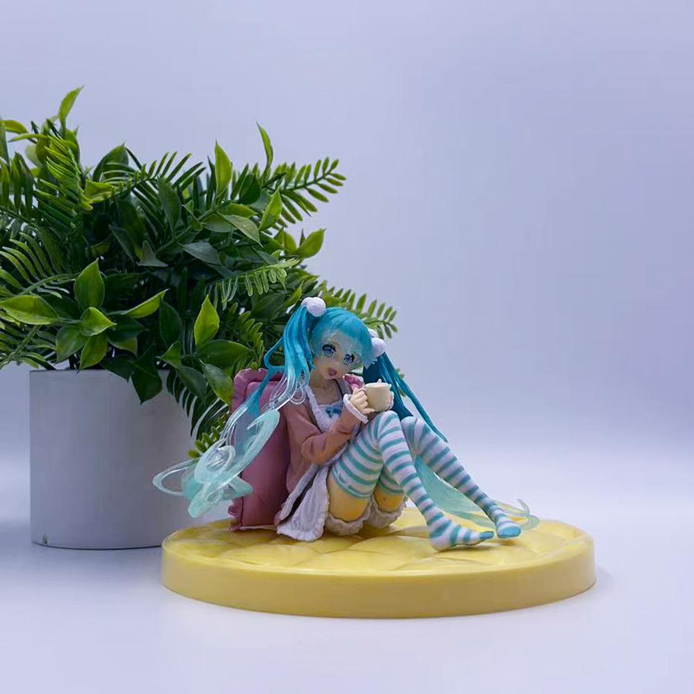 Hatsune Miku Anime Figure Collectible Doll PVC Statue Desktop Decoration Present Designed for Girls Otaku Cosplay Fans Cute And Charming Adorable