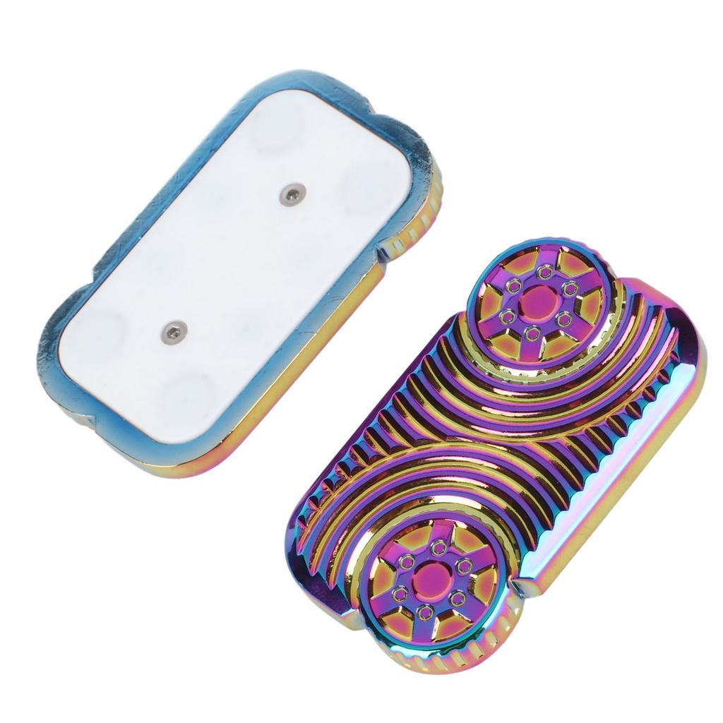 Metal Slider Toy Exquisite Zinc Alloy Anxiety Stress Relief Push Card Slider for Work Study