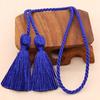 2-10Pcs 54cm Long Rope Double Fringe Trim Tassels Handmade Silk Bookmark Tassel For Curtain Decoration DIY Craft Sewing Supplies