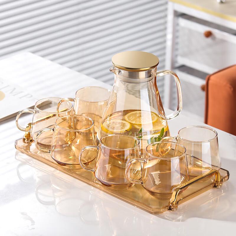Hanyou Heat-Resistant Glass Water Pitcher Set