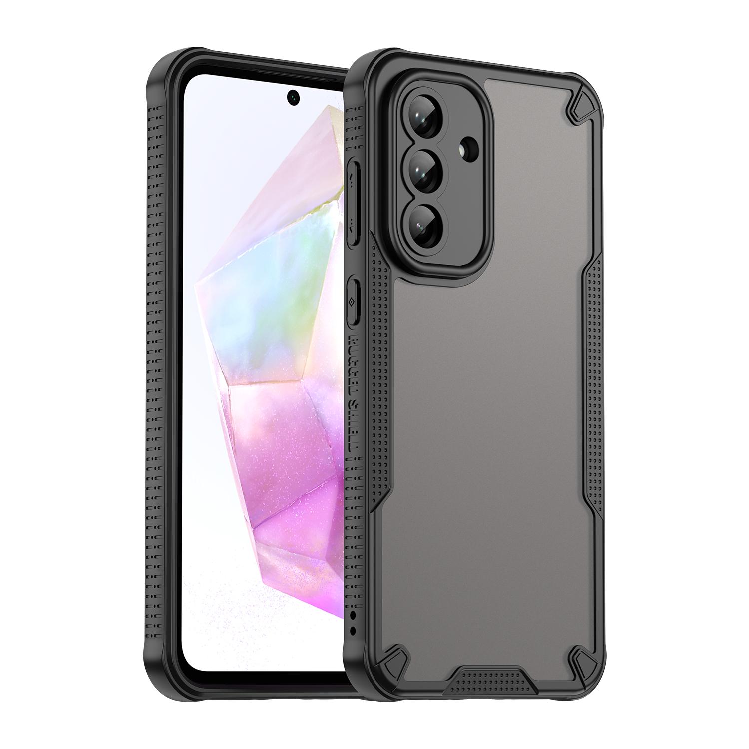 

Чехол для Samsung Galaxy A16 A06 A26 A36 A56 5G Сверхпрочный Ударопрочный Устойчивый к царапинам Прочный Защитный с Полным Покрытием For Samsung A16 5G чёрный