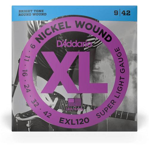 

D Addario EXL120 Super Light (09-42) D Addario Electric Guitar Strings, Nickel