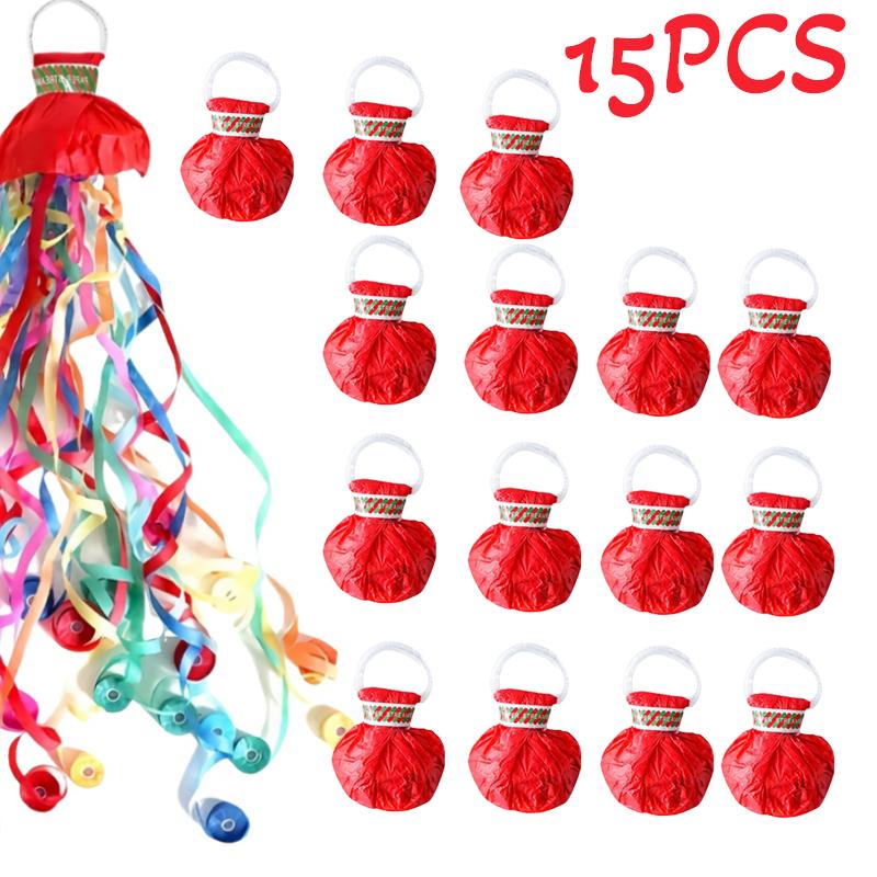 5-20 Pezzi Colorati Sparacoriandoli a Mano Sparacoriandoli Matrimonio Compleanno Festival Decorazione Sparacoriandoli Sparacoriandoli Senza Sporco Carta Regalo Festa