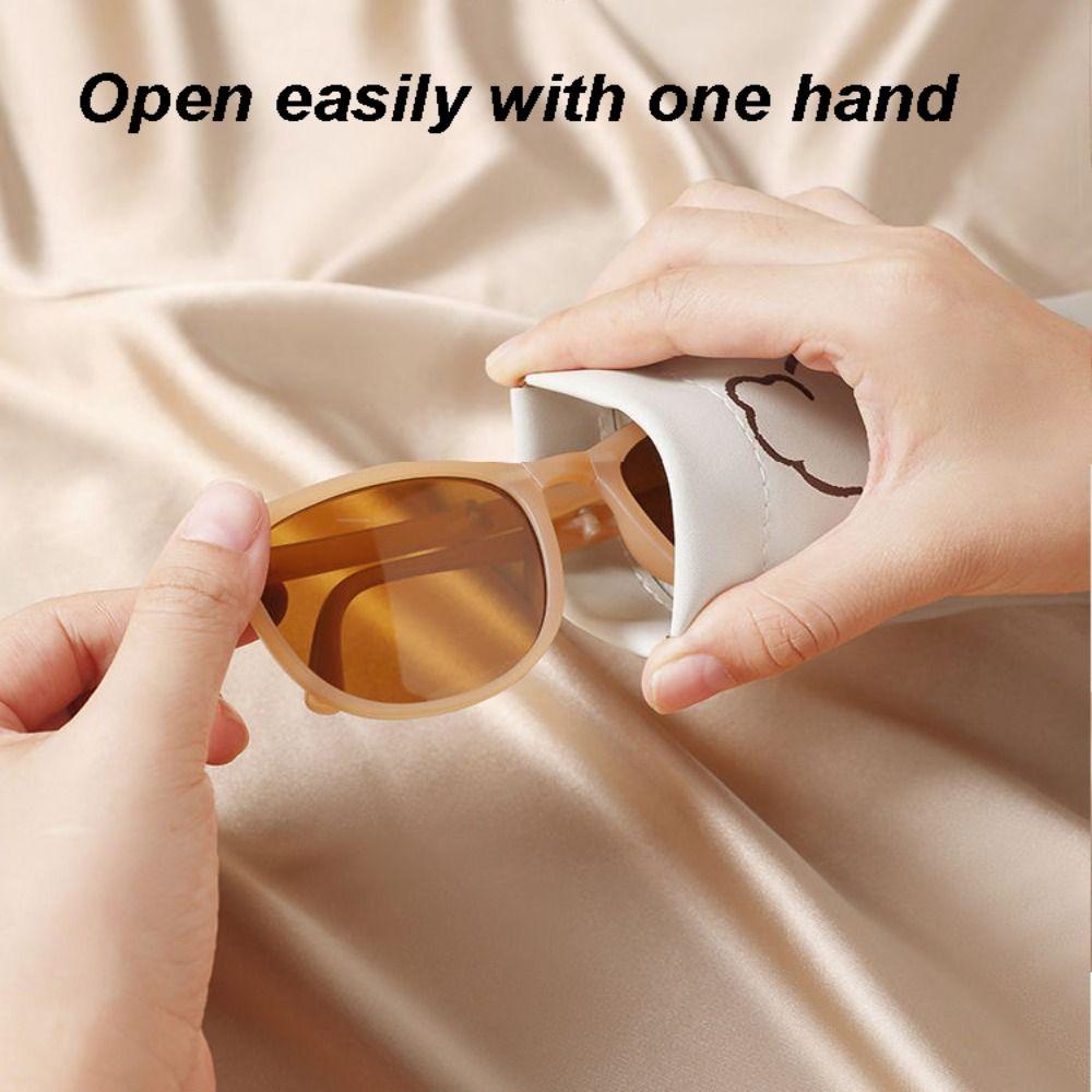 Automatic Closing Sun Glasses Case EVA Glasses Box High Quality Eyewear Storage Bag  Universal