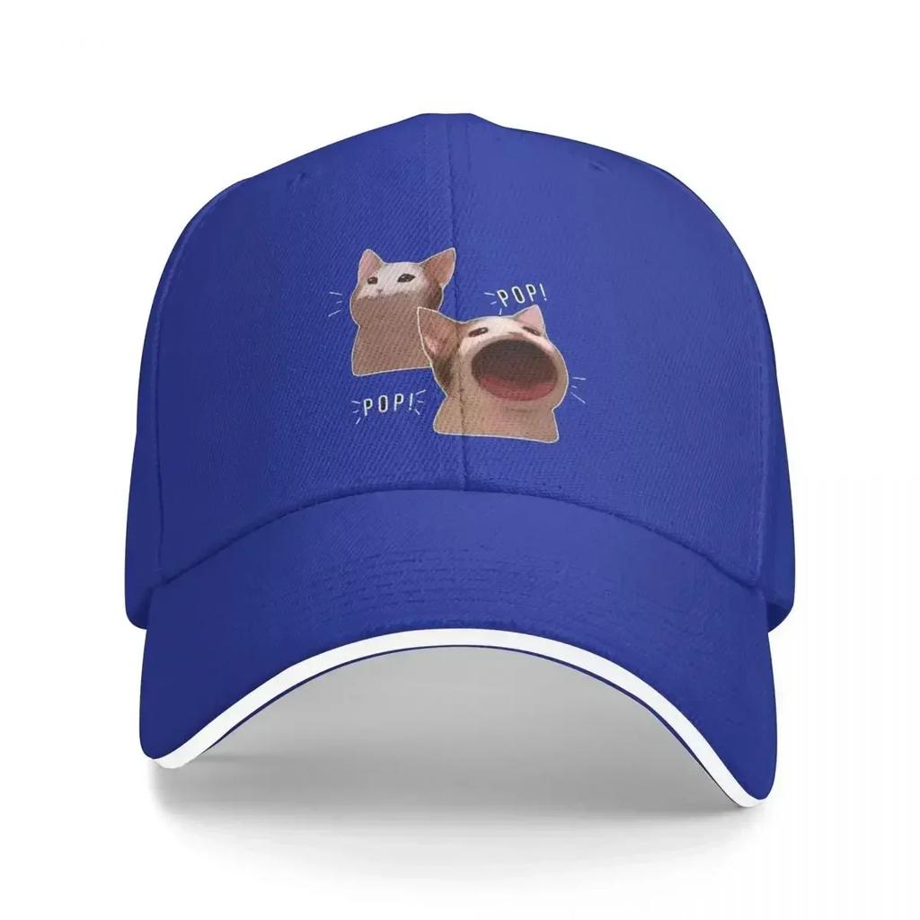 Popcat Baseball Cap Christmas Hat Hat Unisex Luxury Sun Hats For Women Unisexs