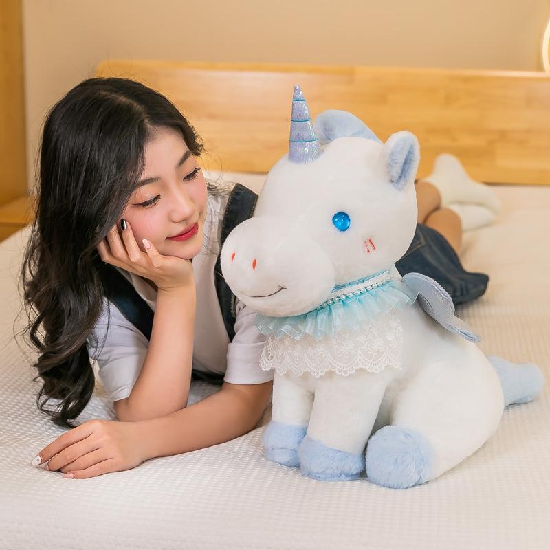 Plush Toy Pony Doll Machine Exchange Gift Children'S Pillow Unicorn Doll Girl