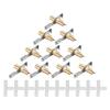 10 Pack Rabbit Water Feeder Copper Rabbit Nipple Drinker Feeder for Bunny Rodent Poultry