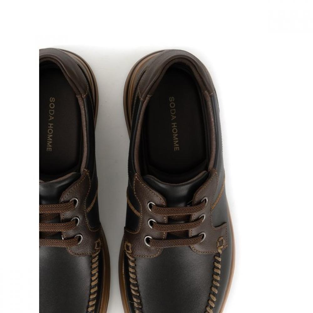 SODA Men S Semi caSual Boat ShoeS  3cm  Amm432 Jj10