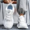 2026 Spring New Men's Thick Sole Casual Sport Shoes Mesh Breathable Comfortable Thick Soled Shoes Fashi Trend Low Top Sneakers