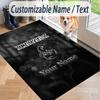 Custom Text Printed Rug Scorpions Non Slip Floor Carpet For Home Room Decor