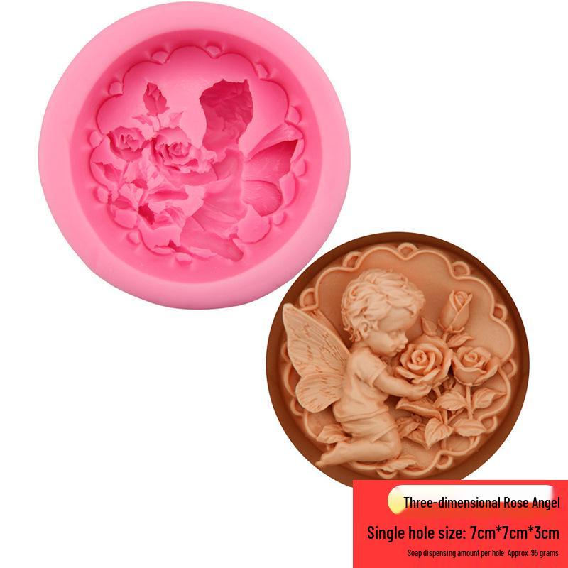 Silicone Soap Mold Making Set for DIY and Children's Homemade Breast Milk Soap