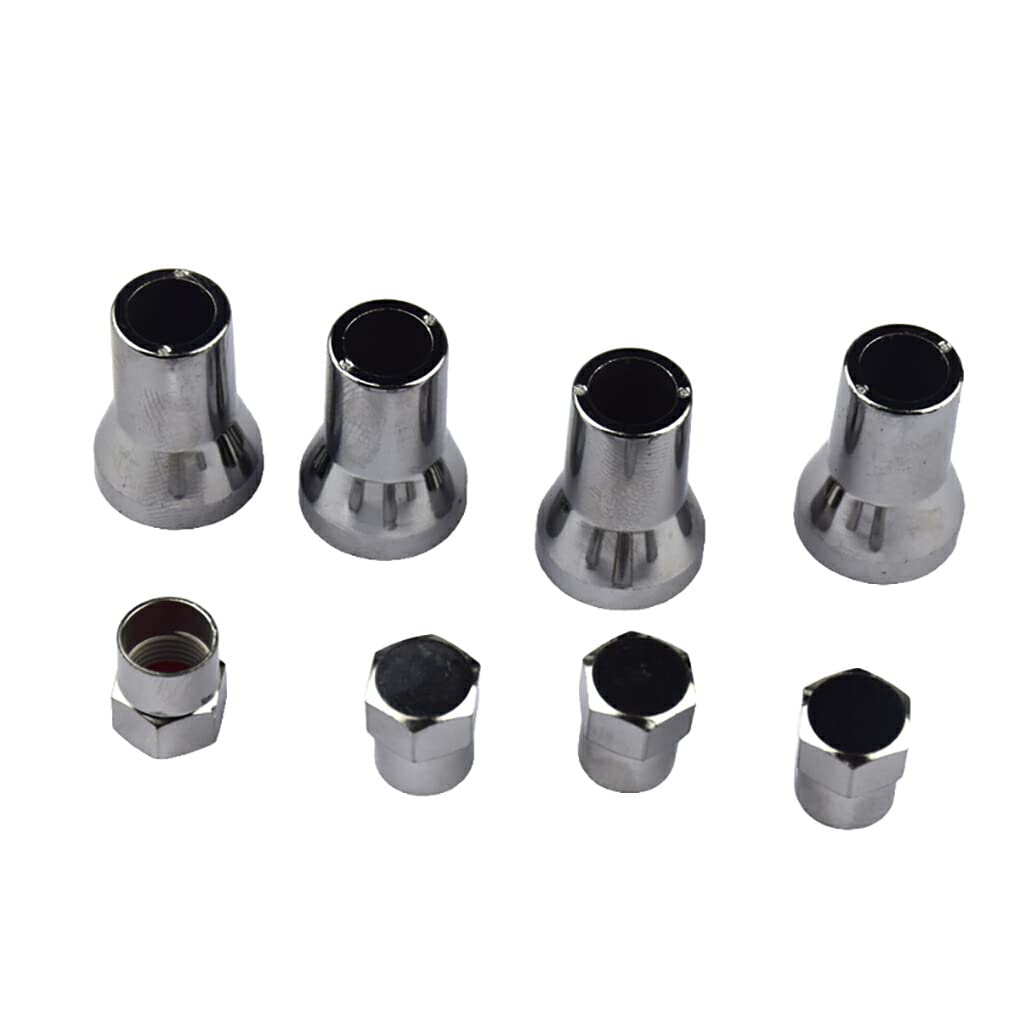 Generic Tire Cap, Simple Design, Replacement Parts, Car Supplies, Valve Stem (Black)