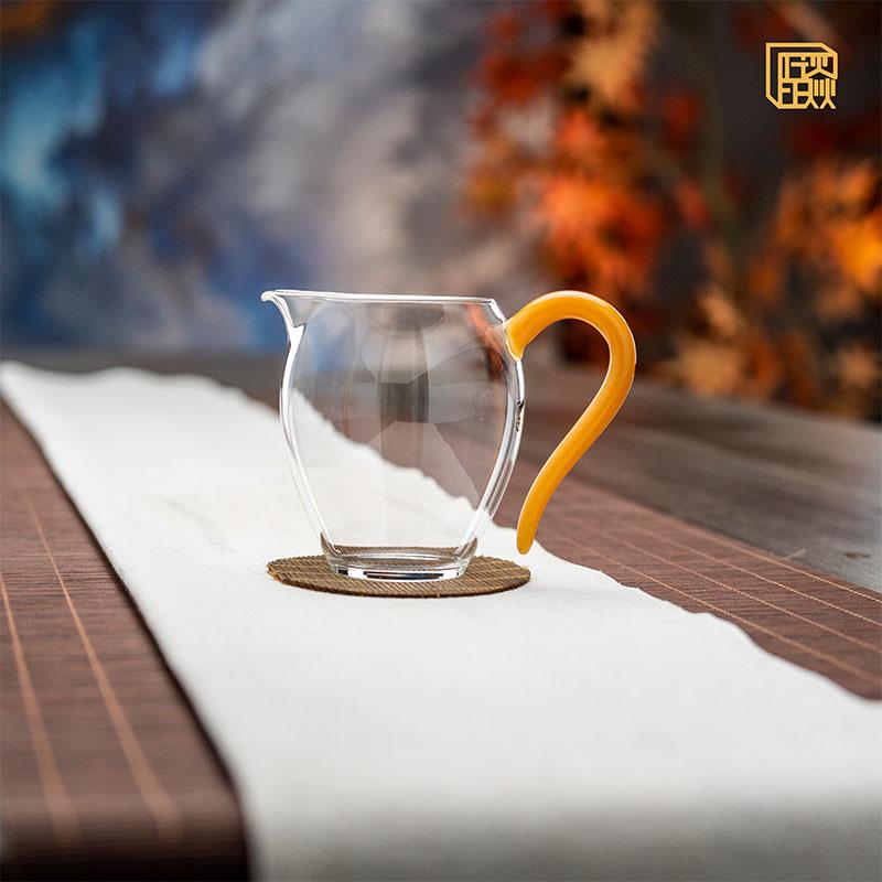 Qingyan Heat-Resistant High Borosilicate Glass Tea Set Cup