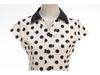 Polka Dot French Retro Hepburn Collar Dress 2025